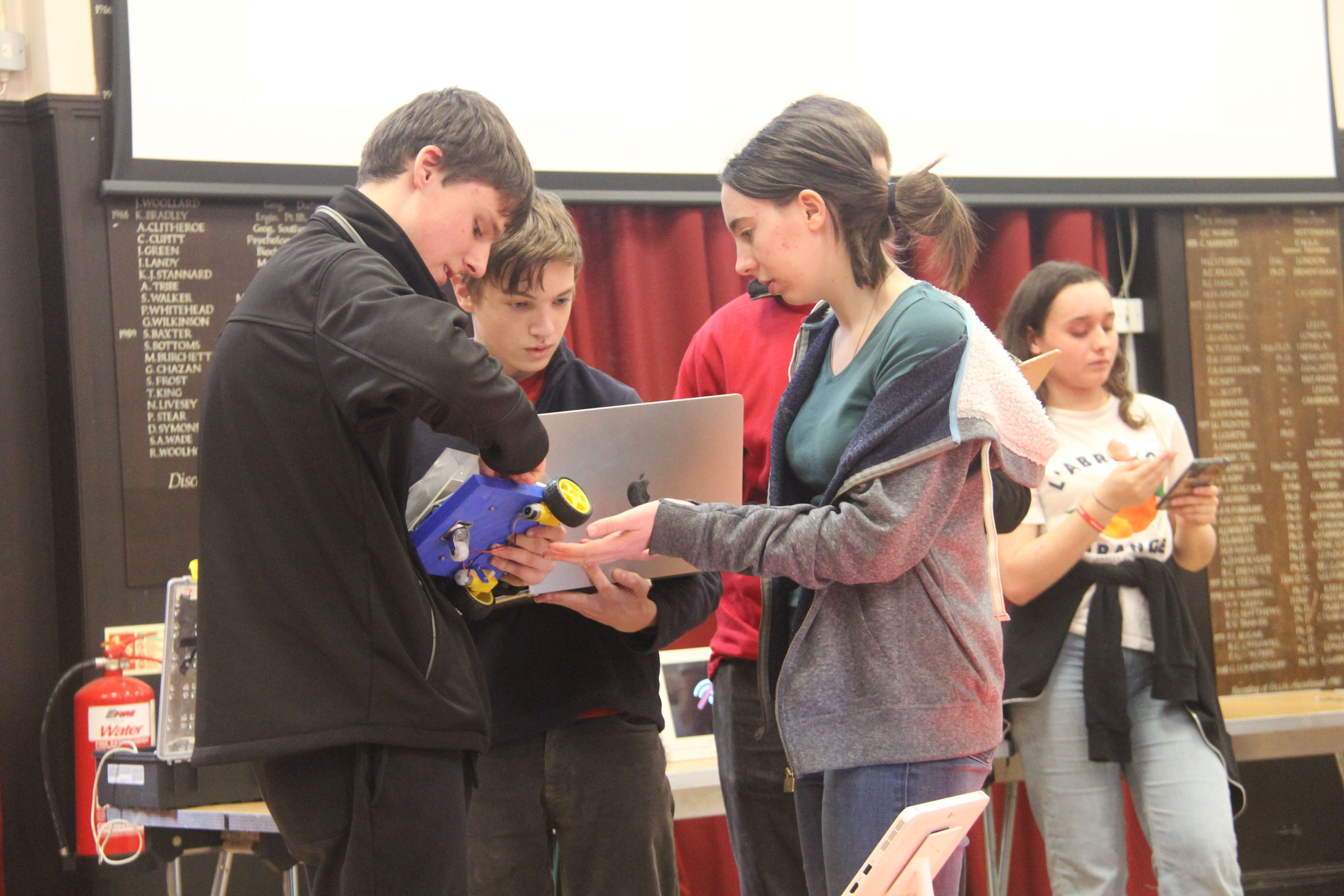 The Highfield School debugging code!