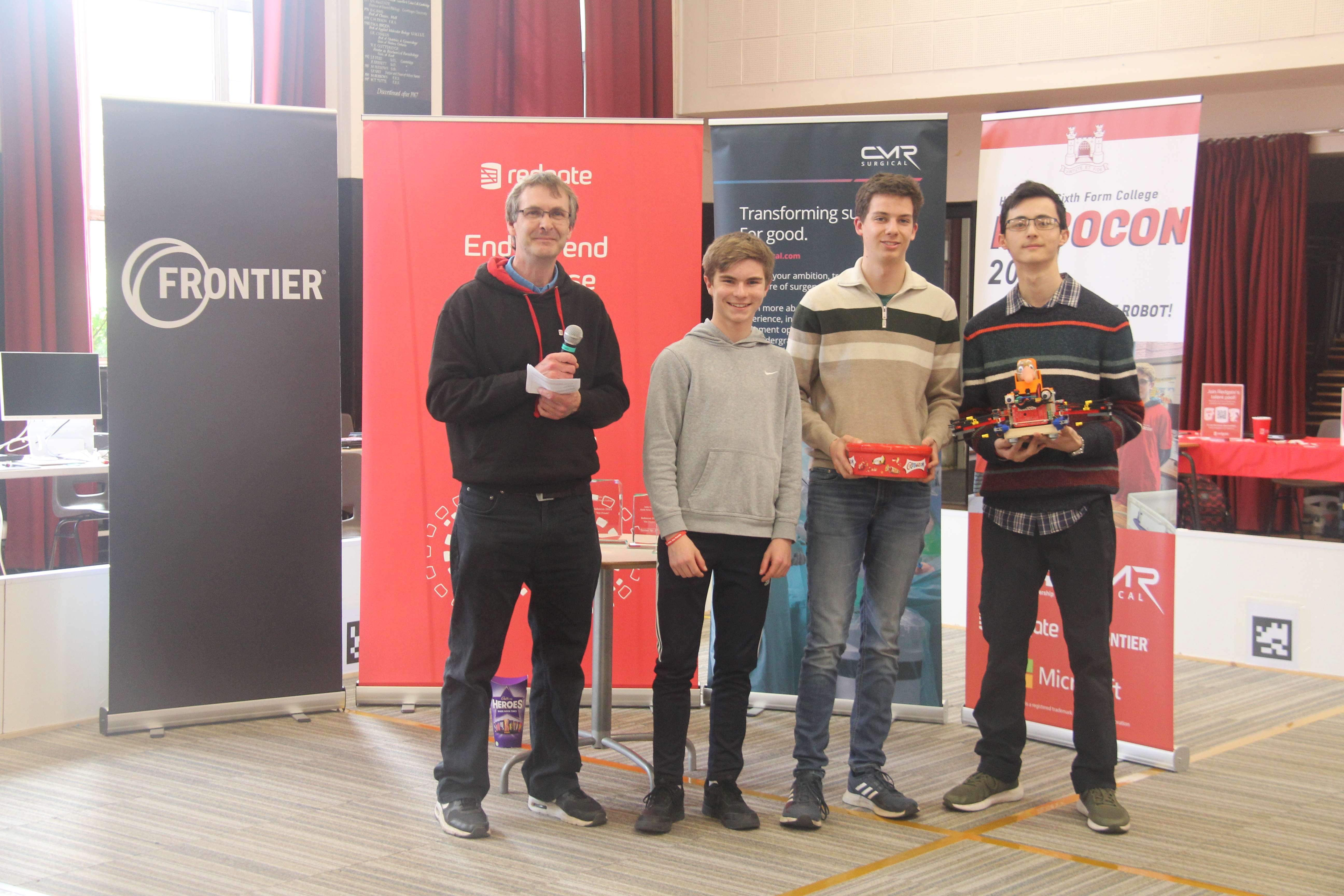 Bottisham Village College with Redgate Theme Award