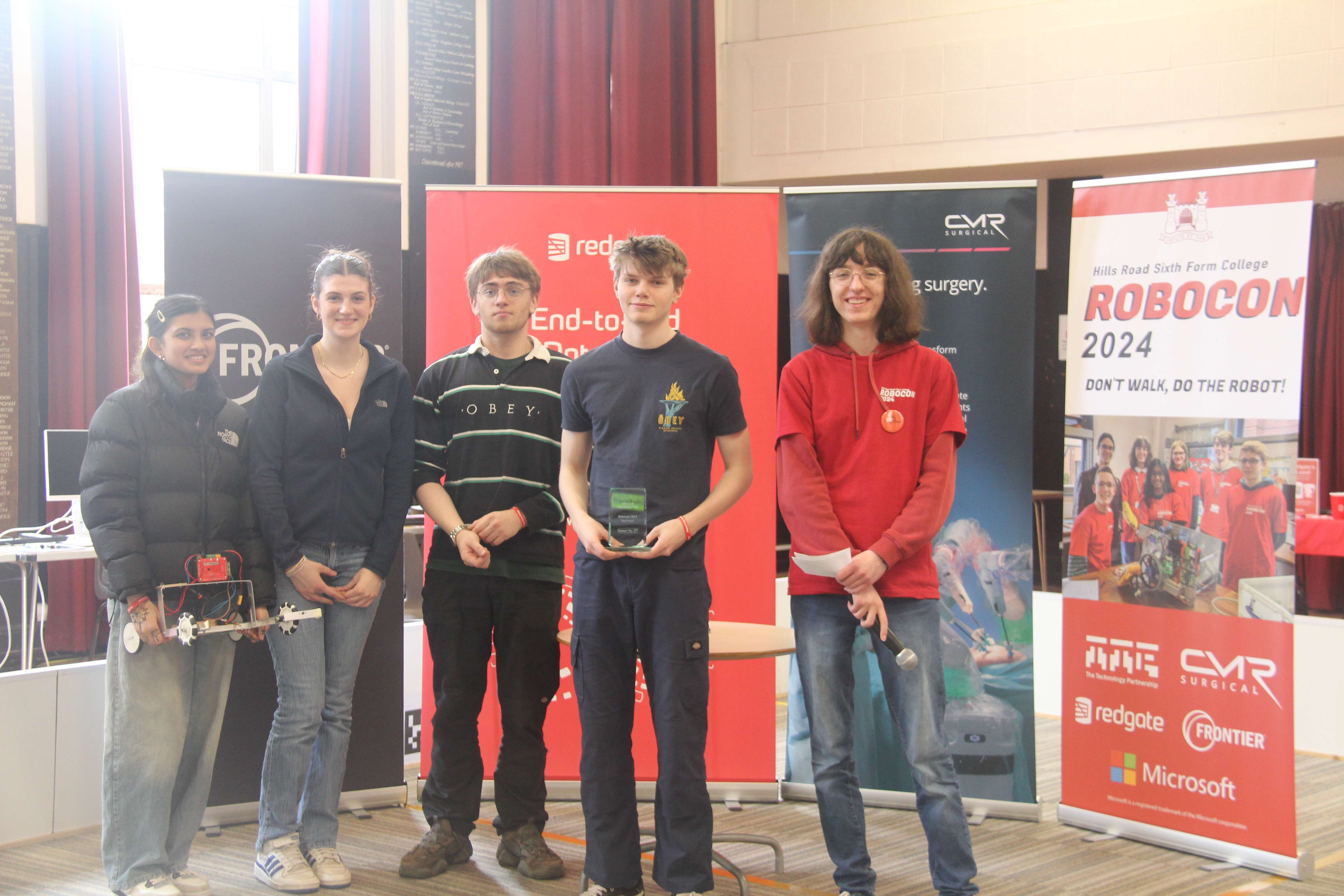 Trumpington Team 3 with 2nd Place