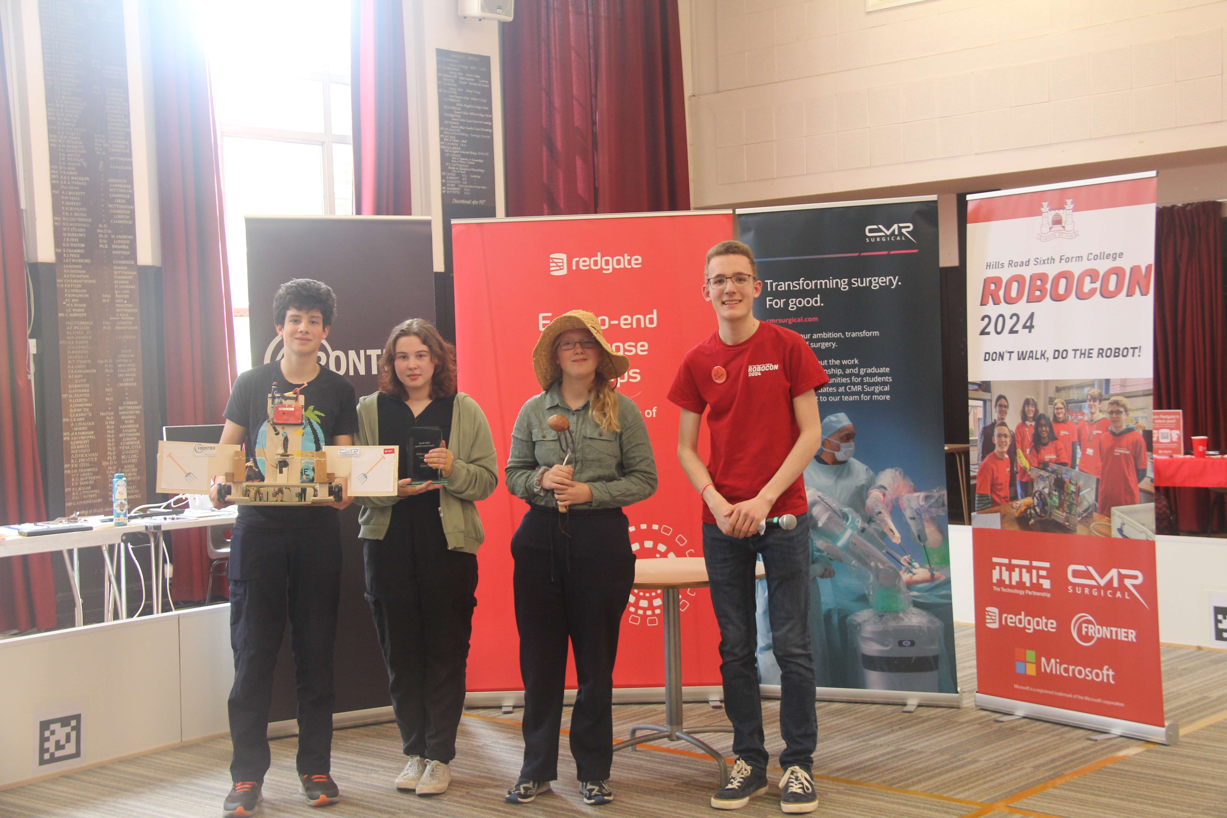 King's Ely with 1st Place